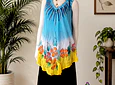 Blusa larga de verano