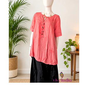 Blusa larga de verano
