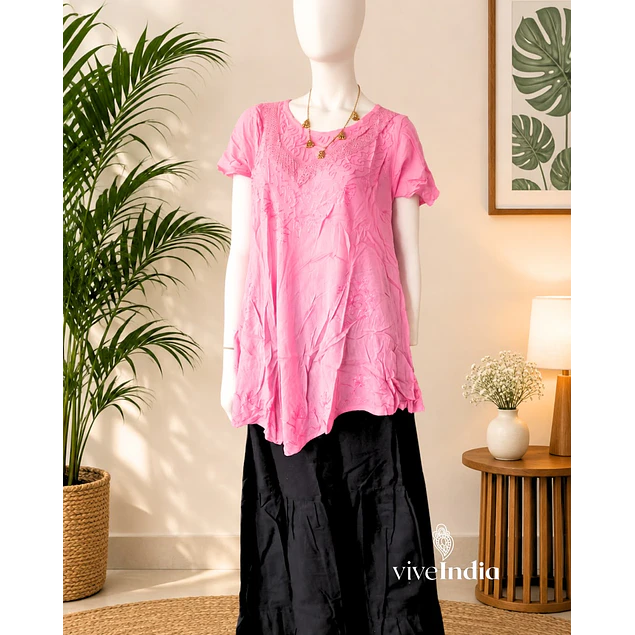 Blusa larga de verano