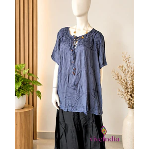 Blusa larga de verano