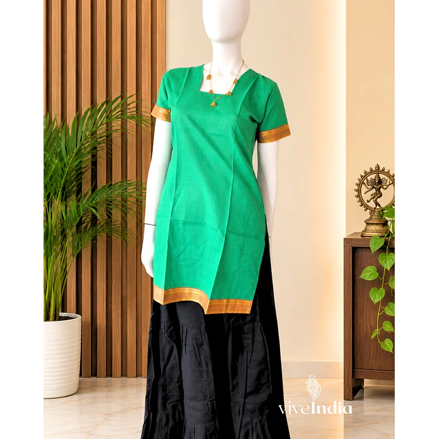 Kurti de algodón- Talla "S"