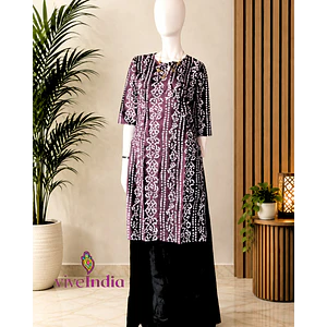 Kurti de seda viscosa - TALLA M