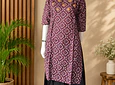 Kurti de seda viscosa - TALLA M