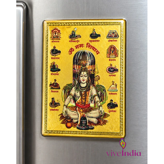 Magneto para el refrigerador o superficies metálicas-Shiva
