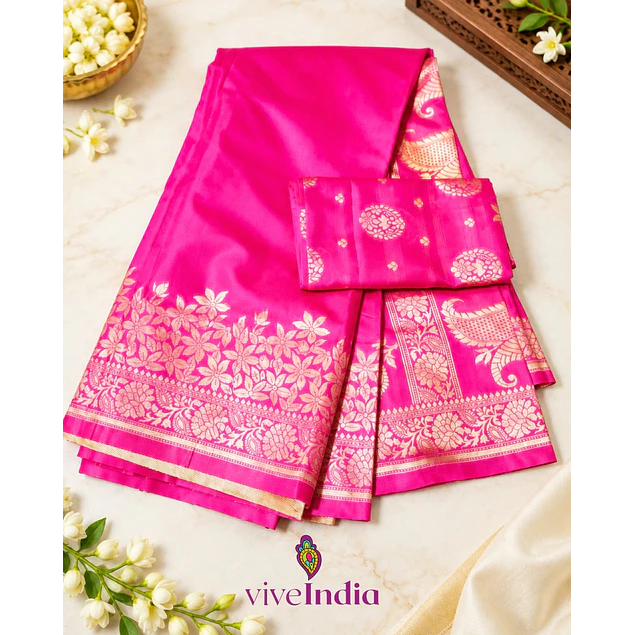 Sari seda vicitra- para  matrimonios/ fiestas/ceremonias