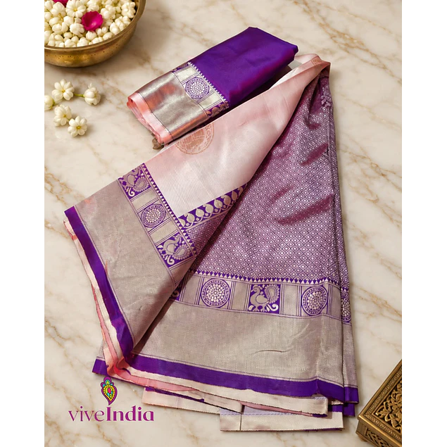 Sari seda vicitra- para  matrimonios/ fiestas/ceremonias