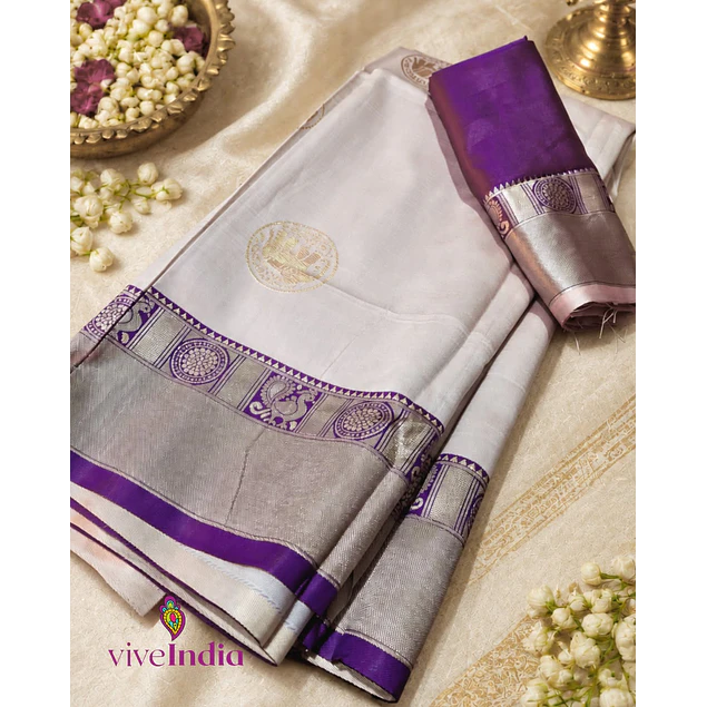 Sari seda vicitra- para  matrimonios/ fiestas/ceremonias