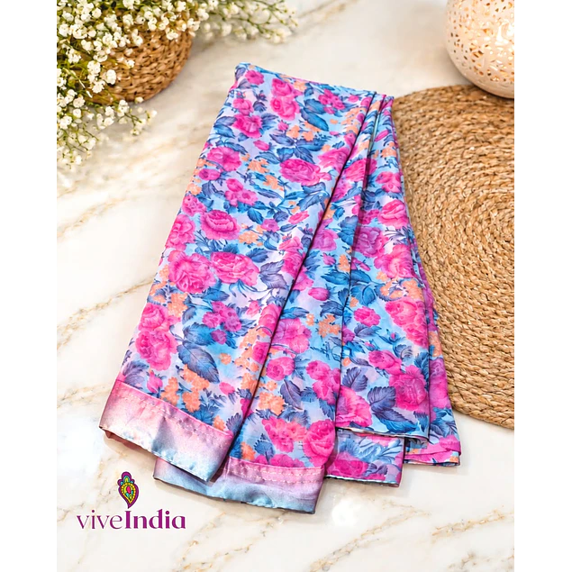 Sari estampado 