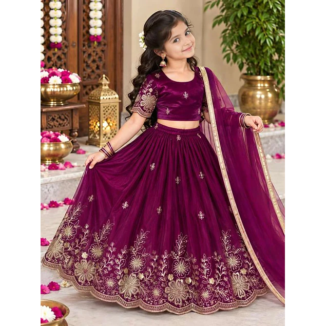 Gopi Dress para niñas 6-8 años