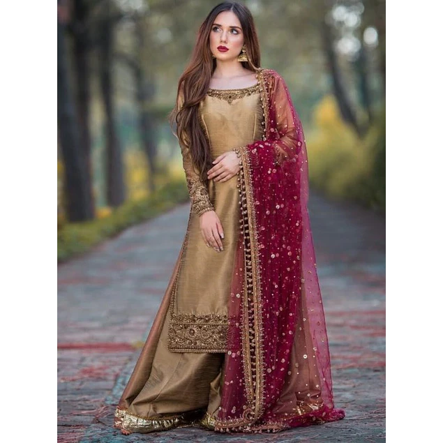 Palazo + kurti + velo