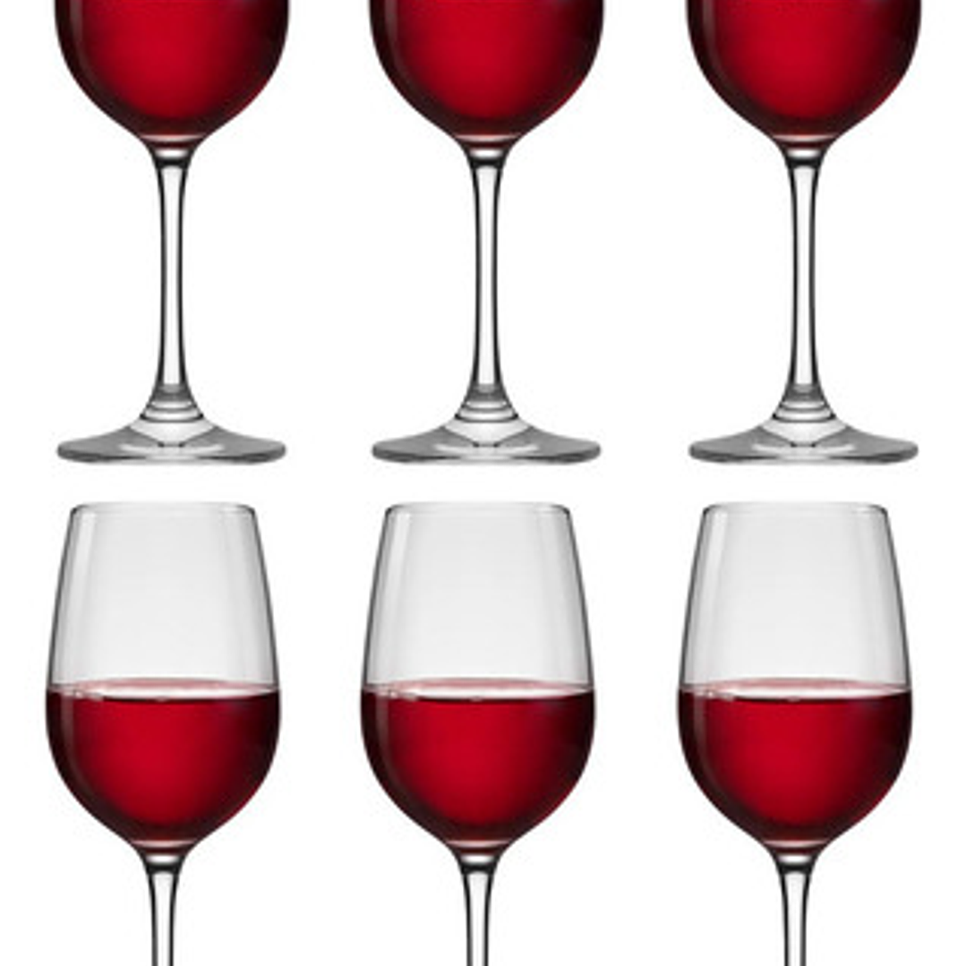 Set 6 Copas Vino Montepulciano Valley De 405ml Hausmann Color Transparente 3