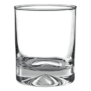 Set 6 Vasos Whisky Manhattan Bajo, Marca Cristar Color Vidrio