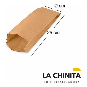 Bolsa Saco Papel Kraft 1 Kilo X 200 Unidades