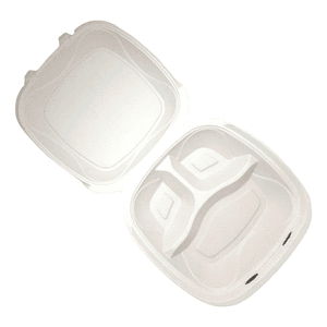 Envase Biodegradable Bandeja - C/división               