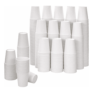 Vaso Polipapel Blanco 8 Oz X 100 Unidades
