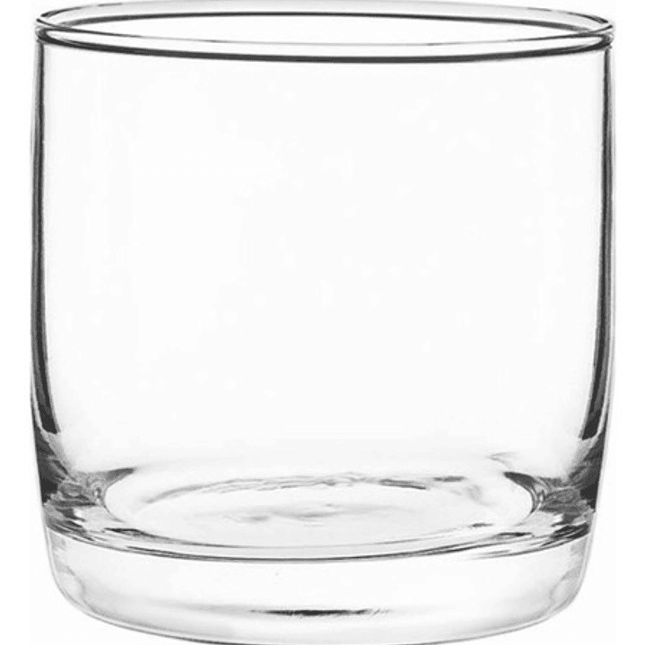 Set De 6 Vasos Bajos 296cc Monterrey Cristar Rocks Whisky 1