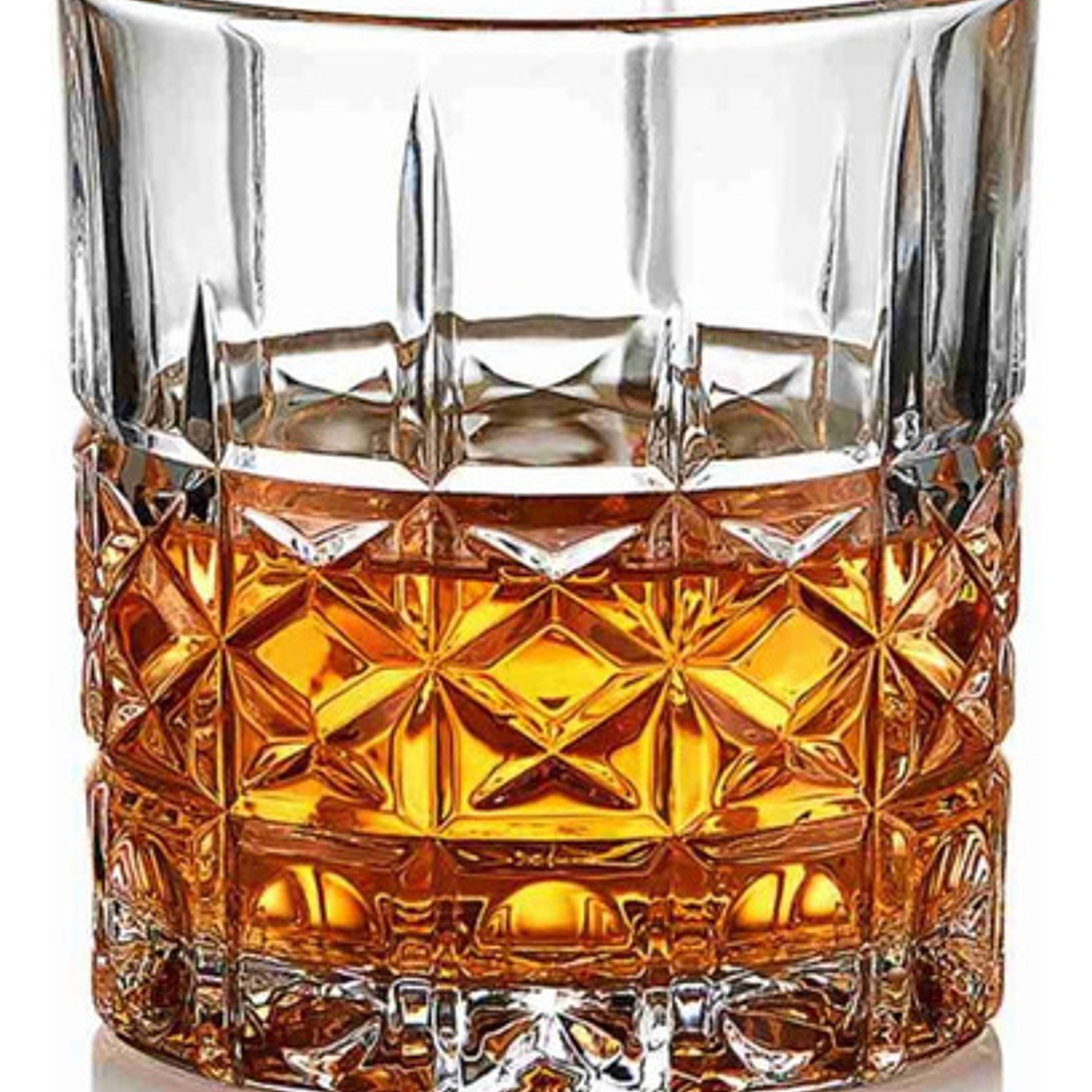 Set 6 Vasos Bajos Whisky Stirling 330cc 11oz Allegra 1