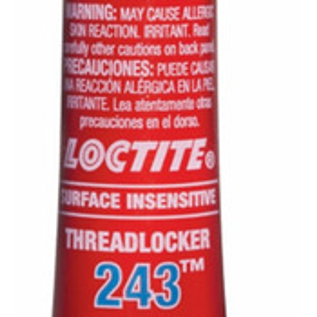 Loctite 243 Trabador Fijador De Roscas Resistencia Media 6ml 3