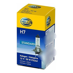 Ampolleta Hella H7 12v 55w Px26d T4.625 Halógeno Mundo Max