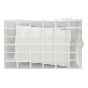 Caja Organizadora Transparente Caja Multiuso 27.7x17.8x4.5cm