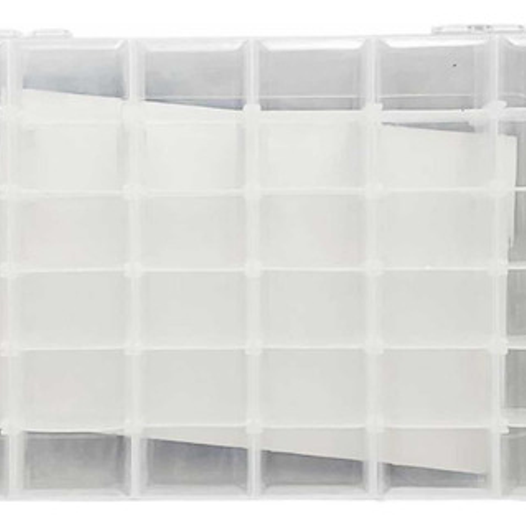 Caja Organizadora Transparente Caja Multiuso 27.7x17.8x4.5cm 2