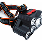 Linterna Led Minero Frontal 7 Led Alta Potencia + Cable Usb - Miniatura 2