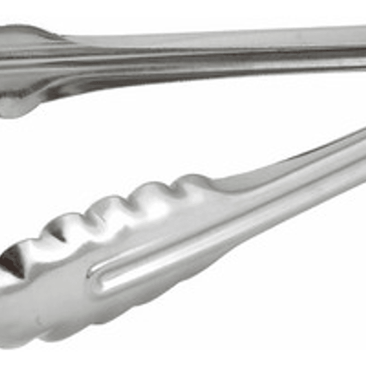 Pinzas Tenazas De Acero Inoxidable Asado Pan Carnes 24 Cm 1