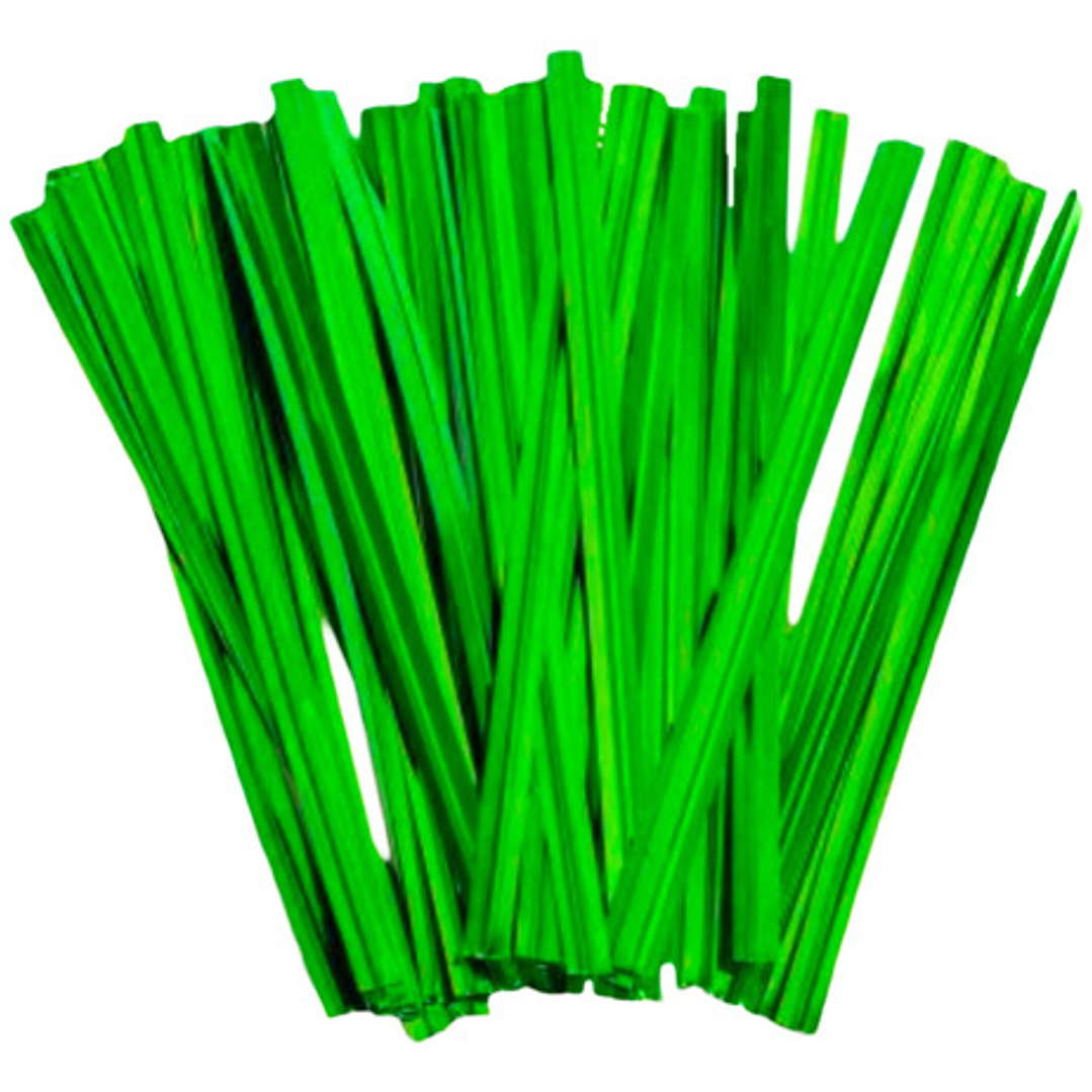 X4000 Amarras Plateadas Para Bolsas De Celofán. 10