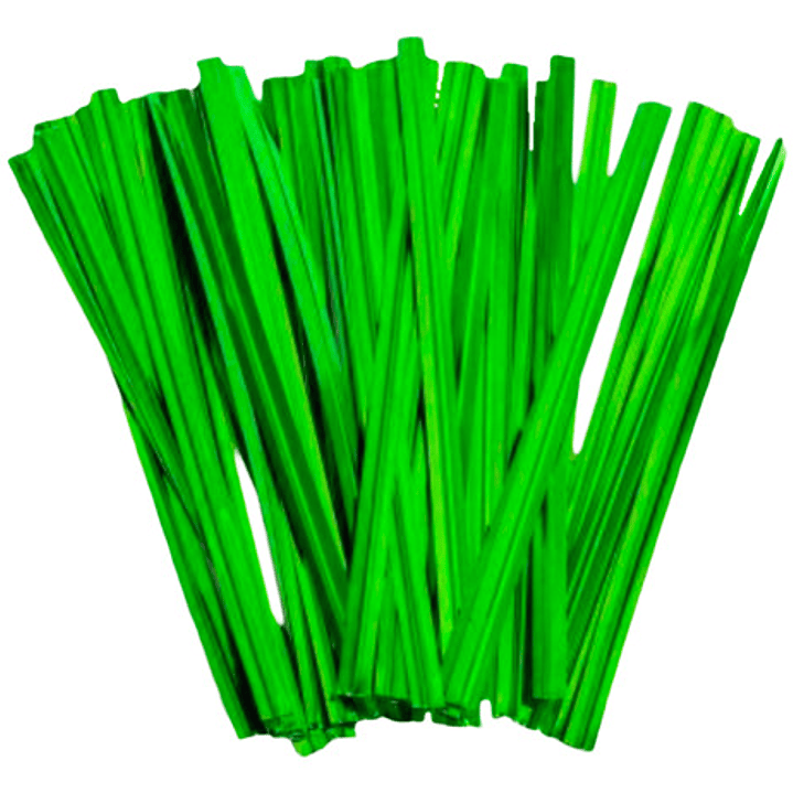 X4000 Amarras Plateadas Para Bolsas De Celofán. 10