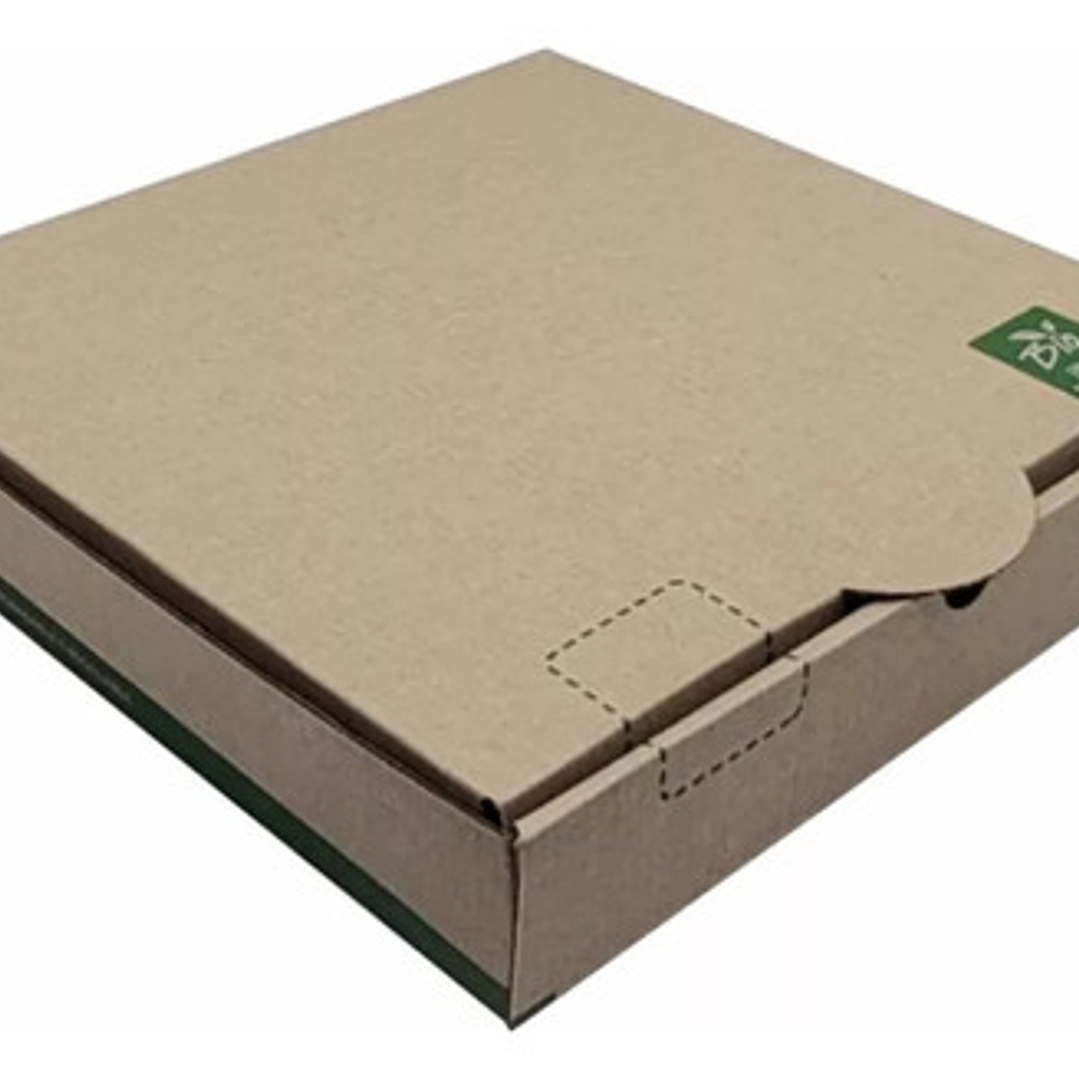 Caja De Pizza Delivery Corrugada Grande 38x38x4cm X 100 Unid 1
