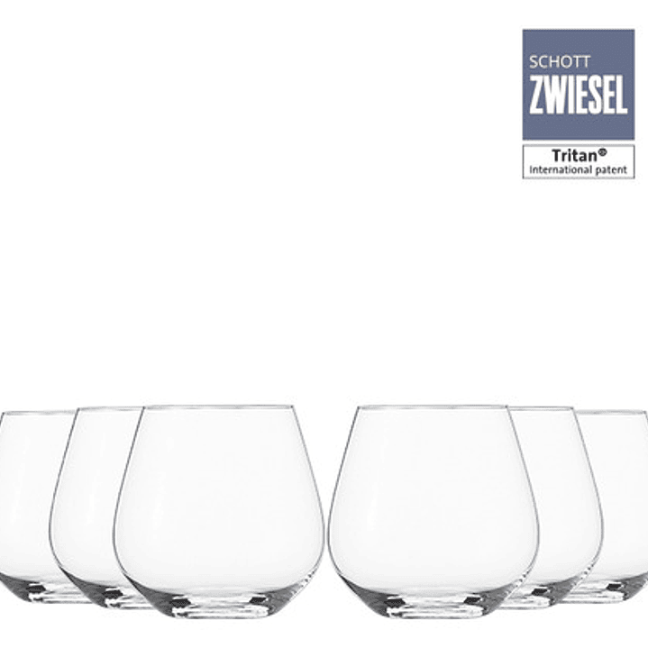 Set 6 Vasos Tumbler Wine Schott Zwiesel 590 Ml 3