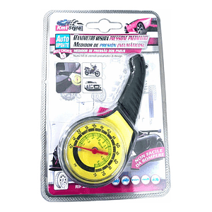Medidor De Presión De Llantas Calibrador De Presión Analogo