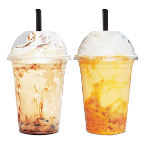 Vaso Transparente Pet 500cc 16 Oz Tapa Domo Hoyo X 1000 Unid