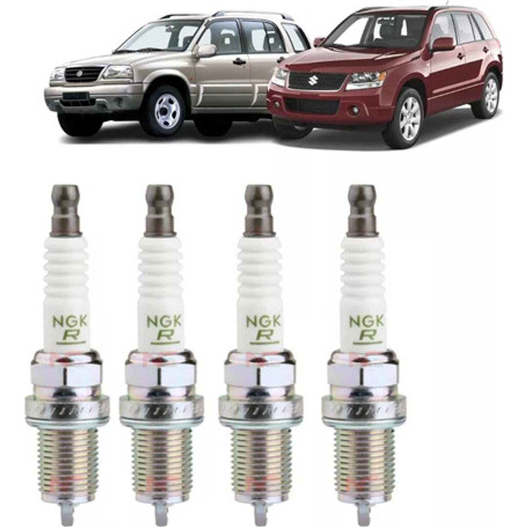 Juego Bujias Ngk Bkr6e-11 X 4 Unidades 1