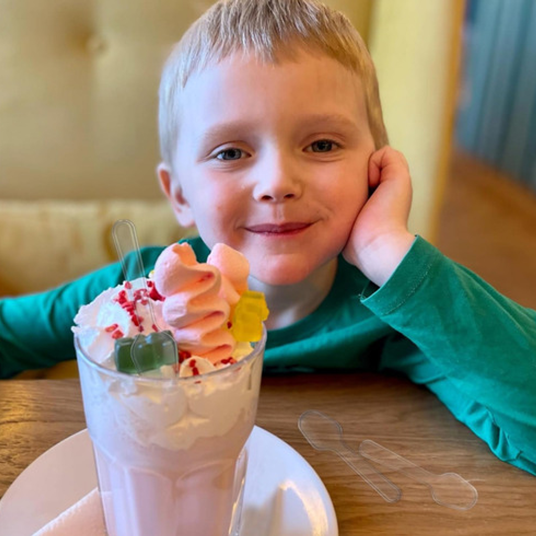 Pack 1000 Mini Cucharitas Acrilica Para Postres Y Te 7,5 Mm 3