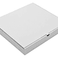 Caja Cajas De Pizza Blanca 25x25x4,5 Cm X 50 Unidades - Miniatura 2
