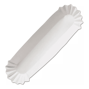 Bandeja Carton Blanca Complete Hot Dog Perros X 400 Unidades