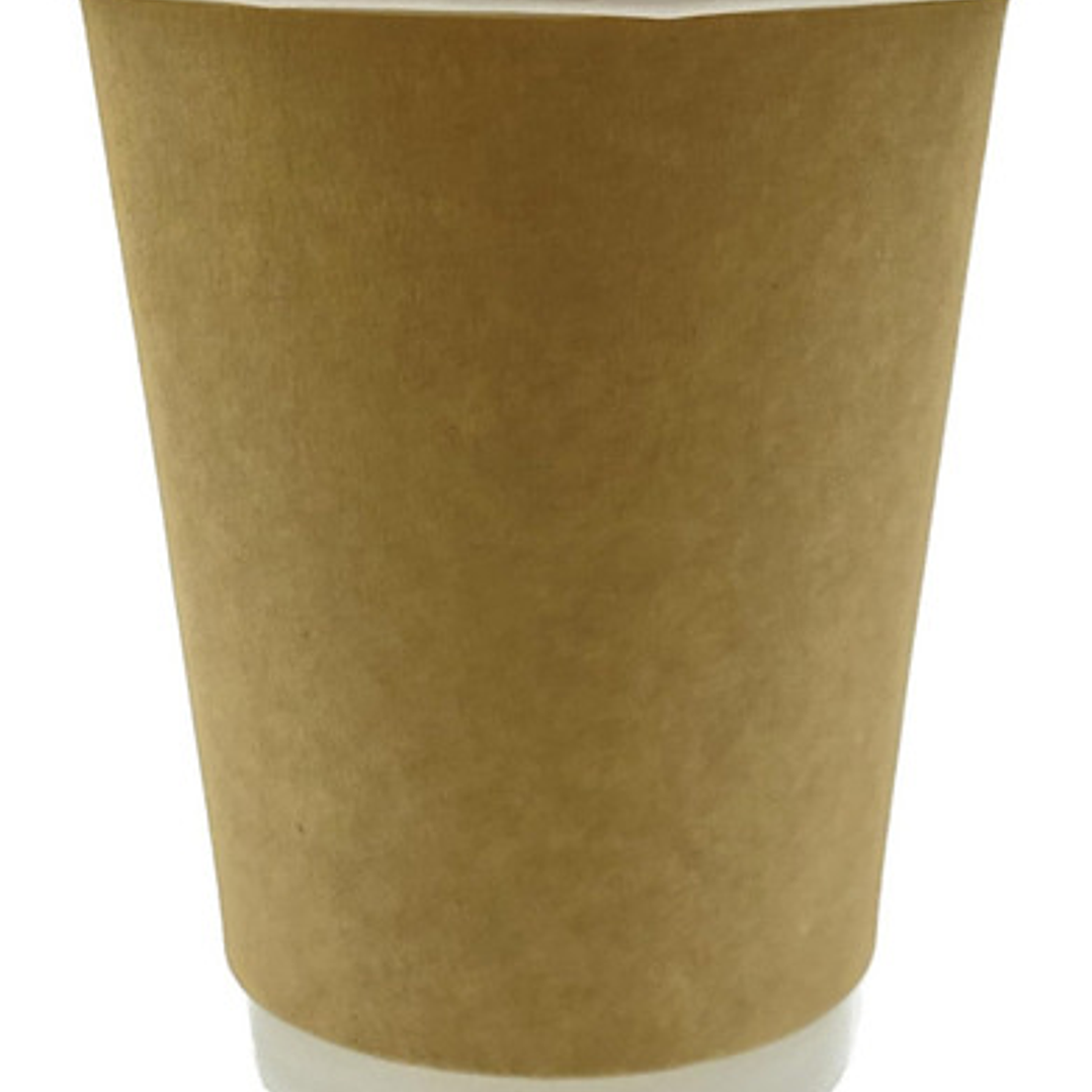 Vaso Polipapel Doble Capa Kraft 8oz 240cc Caja 500 Unidades 1