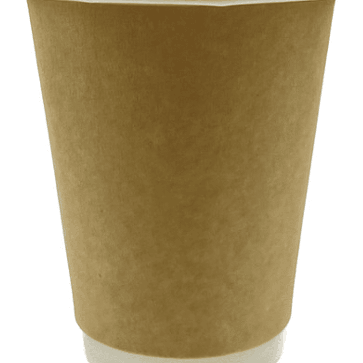 Vaso Polipapel Doble Capa Kraft 8oz 240cc Caja 500 Unidades 1