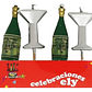 Vela Velas Para Celebración Happy Champane X 10 Pack - Miniatura 1