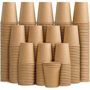 Vaso Polipapel Kraft 8oz X 2000 Unidades Cajas Completas