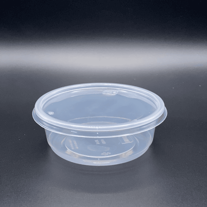 Contenedor Pote 8oz - 240cc Microondeable X 50 Unidades 2