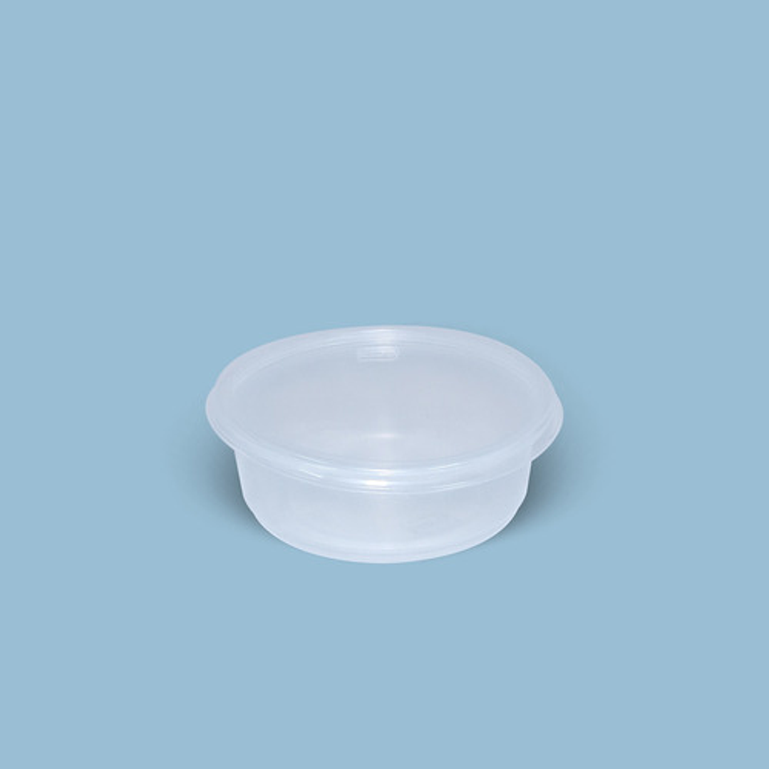 Contenedor Pote 8oz - 240cc Microondeable X 50 Unidades 3