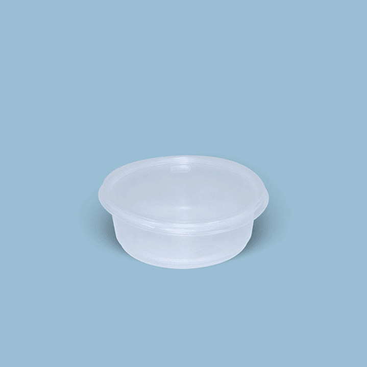 Contenedor Pote 8oz - 240cc Microondeable X 50 Unidades 3