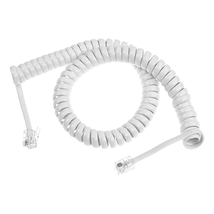 X5 Cable Teléfono Retráctil De 3 Metros Rj12 Apto Oficinas