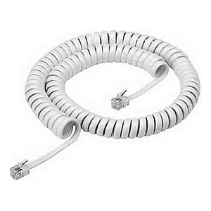 X5 Cable Teléfono Retráctil De 3 Metros Rj12 Apto Oficinas