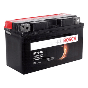 Bosch Bateria Moto 6.5ah Cca100 +- Yt7b-bs Izq Universal