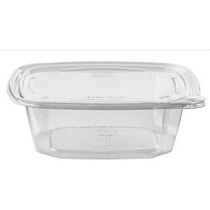 Envase Plástico Safetyplus Hermético 24 Oz C/tapa X 20 Unid