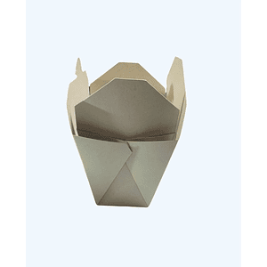 Envase Pote  Pocillo Bagazo De Caña Oriental 36 Oz X 25 Unid