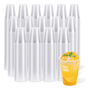 Vaso Plástico Transparente 350cc 12oz X Caja 4000 Unid.